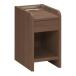 боковой стол / Mini стол ( Brown ширина 30× глубина 36cm) выдвижной ящик 1. розетка LED освещение есть [ ночной столик ]( оплата при получении не возможно )