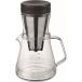  кофейный сервер -тактный long 750 (850ml 2Way дриппер комплект черный ) сделано в Японии прозрачный ( кухня кухня магазин еда и напитки магазин Cafe )