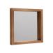  wall зеркало зеркало зеркало примерно ширина 30cm Brown из дерева . материал .. предотвращение обработка box зеркало конечный продукт living обеденный ( оплата при получении не возможно )