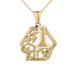 BEST BROTHER PENDANT NECKLACE IN YELLOW GOLD  Gold Purity 10K Pendant/Neckl