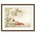  цветы и птицы . зима украшение настоящее время японская живопись рама юг небо ..F6 номер отходит рисовое поле осень водоросли ..