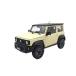 BM CREATIONS Suzuki Jimny JB74 шифон слоновая кость M/ черный верх 1/18 шкала 18B0003
