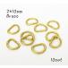 2×10mm D can brass brass cloth 10 piece set kume1208