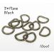 3×15mm D can 10 шт. комплект черный kume132