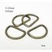 3×25mm D can античный AG 4 шт. комплект kume1503-AT