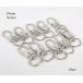 10mm lever attaching hook S type nickel 10 piece set kume1564