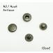 NO.1 バネホック (HATO)　アンティーク　１０個セット　kume794