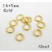 1.4×5mm кольцо круг Kangol doкнига@ позолоченный 10 комплект 