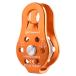 Azarxis микро шкив одиночный шкив фиксированный 26kN climbing шкив low b подъёмный блок Rescue tree climbing a-
