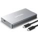 ANYOYO Thunderbolt 4/3 &amp; USB4 M.2 PCIe 2280 M-KEY(B+M KEY)NVMe SSD установленный снаружи ke-