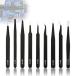  пинцет первоклассный пинцет точный пинцет электростатический предотвращение из нержавеющей стали 9 шт. комплект электронный construction для драгоценнный камень часы работник модель сборный для ESD точный оборудование для . коррозия 