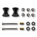 TAGATORON(tagato long )9-8mm 2 уровень aluminium ролик комплект 1. черный 