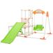 . средний завод складной длинный slope Kids park SP плюс белый большой 4334