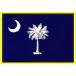 South Carolina flag decal for auto, truck or boat