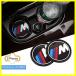 S-WEKA 2PCS M Line Car Interior Accessories Anti Slip Cup Mat for BMW 1 3 5 7 Series F30 F35 320li 316i X1 X3 X4 X5 X6 (2.9