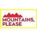 ̵ Home Grown Claremore Mountains Please - Vinyl Decal ƥå (RED, 5.5