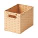 chi.. industry paper basket half CH-38 BE beige ( width 18× depth 26× height 20cm)