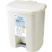 T-WORLD deodorization diapers pale 25 type pedal type 25.5L white ( width 37.7× depth 30.3× height 41.7cm)