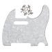 FLEOR 8 отверстие tere pick guard, винт Fit USA/MX стандарт Telecaster pick guard замена,4 pra i white pearl 