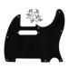 FLEOR 8 отверстие tere pick guard, винт Fit USA/MX стандарт Telecaster pick guard для замены,1 pra i черный 