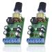 Ren He 2 шт. комплект DC 2-12V TDA2822M усилитель панель 2.0 стерео усилитель мощности модуль 2 канал цифровой Mini 3.