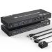HDMI KVM переключатель 4 порт,4 ввод 1 мощность PC переключатель 4K@60Hz,4.USB3.0 ступица оборудован KVM HDMI 4 порт переключатель .-,EDID