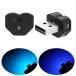 GIMUYA USB LED �ԓ��p Type-A 8�F �Ǝ˕����ؑ� �������[�@�\ �����_�� ���� �A���r�G���g���C�g ���͋C RGB ���d �C���~