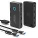 USB3.2 переключатель 2 ввод 4 мощность 10Gbps высокая скорость данные пересылка 2PC.USB-C&amp;A устройство вместе иметь mau ski board жесткий диск HDD и т.п. 