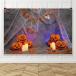 Qinunipoto Halloween фон 1.5x1m Halloween фото спот ... гнездо тыква фотосъемка фон Halloween костюмированная игра стена. орнамент 