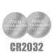  lithium монета батарейка CR2032 кнопка батарейка 2 штук 