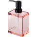  squirrel dispenser Frank time clear pink foam bottle 340ml