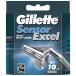 Gilletteji let сенсор Excel одиночный товар бритва 10 шт ...kami санки мужчина мужской бритва 10 штук 