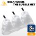 3�Z�b�g �o���N�I�� BULKHOMME THE BUBBLE NET 20cm �A���ăl�b�g