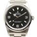 【送料無料】ロレックス ROLEX エクスプローラーI 114270 メンズ 369白ライン シンプル スポーツモデル D番・2004年頃【0A0103】