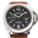 【送料無料】パネライ PANERAI ルミノール マリーナ PAM00104 オートマ デカ厚 リューズプロテクター F番・2003年 箱・保証書付【0SA0012】