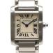 【送料無料】カルティエ Cartier タンクフランセーズSM W51008Q3 レディース クォーツ SS シルバーカラー 文字盤色アイボリー【1A0125】