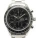 【送料無料】オメガ OMEGA スピードマスター デイト 3210.50 クロノグラフ SS オートマ メンズ 黒文字盤 付属品有り【1A0282】