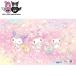  My Melody рисунок настольный коврик [ шт число . отправка!] DM-25MM.... письменный стол для память .... внизу кровать царапина предотвращение наматывать привычка нет Sanrio мой mero черный mi фортепьяно Chan 