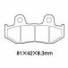 ̵  SKYWAVE400 SS / 400 SS / ֹ CJ43A / ꥢ ֥졼ѥå / NTB A61-014SN / SUZUKI 69100-14890 ߴ