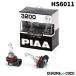 PIAA HS6011 �إåɥ饤�ȡ��ե��������� �ϥ����� H11 3200K �ָ��б� 2���� 12V 55W