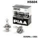 PIAA HS604 �w�b�h���C�g�E�t�H�O�����v�p �n���Q�� H4 3200K �Ԍ��Ή� 2�� 12V 60/55W