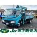 [ payment sum total 2,138,000 jpy ] used car Hino Dutro Maeda 3 step crane attaching flat deck 4WD