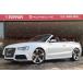 [ payment sum total 6,002,000 jpy ] used car Audi RS5 cabriolet right H user purchase car szka gray red canopy 