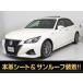 [ оплата общая сумма 2,381,000 иен ] б/у машина Toyota Crown HV2.5AT-S некурящий поздняя версия sunroof OP18AW чёрная кожа 