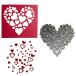  разрезной большой Heart ko Large . материалы ручная работа da ikatto type . type большой type 087