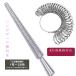  metal Lynn gauge ring gauge stick 2 point set Japan standard standard . approximately ring measurement aluminium ring size gauge stick 1 number -28 number till correspondence ring measurement groove attaching 