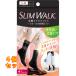  тонкий walk прекрасный ножек макияж носки Crew длина S-M черный 1 шт ×4 шт 