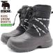 moz ботинки Kids ребенок Junior мужчина девочка чёрный черный водонепроницаемый дождь дождь. день защищающий от холода теплый боа приспособление снег снежные игры зима легкий легкий скольжение трудно moz MZ-7414