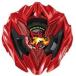 BEYBLADE X Bay Blade X [ одиночный товар ] [05] гонг n Buster 2-80Q( metal пальто : красный ) BX-48 Random бустер Vol.9 ( простой упаковка ) одиночный товар [ Bay код приложен ]