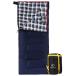 REDCAMP Outdoors Cotton Flannel Sleeping Bag for Camping Hiking Climbing Backpacking, 3-Season Trip Warm S Envelope Sleeping Bags 75 by 33 Inches Navy